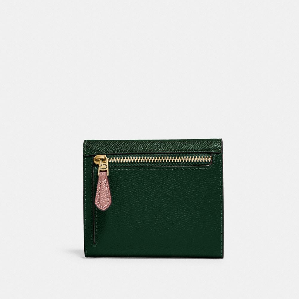 COACH®: Wyn Small Wallet In Colorblock Signature Canvas