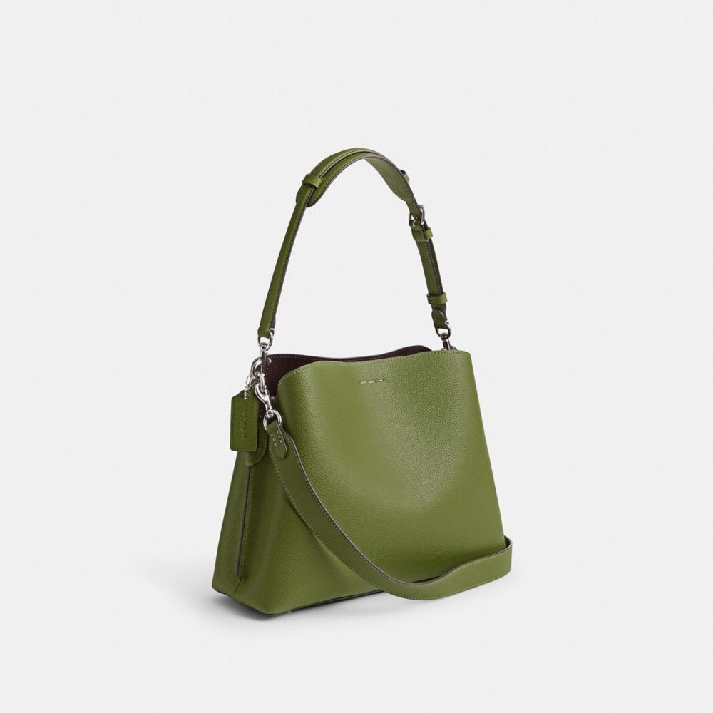 Shop Coach Willow Schultertasche In Green