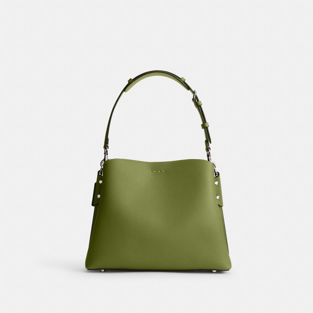 Shop Coach Willow Schultertasche In Green