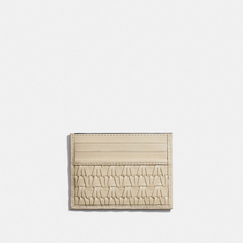Card Case With Weaving