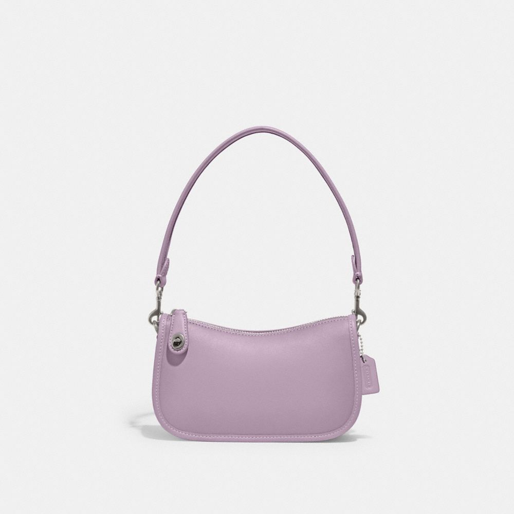 Shop Coach Swinger Bag 20 In Silver/soft Purple