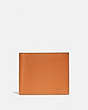 COACH®,3-IN-1 WALLET IN COLORBLOCK,Smooth Leather,Butterscotch/Pebble,Front View