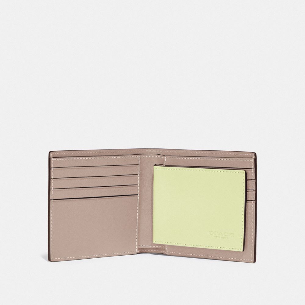 COACH®,3 In 1 Wallet In Colorblock,,Inside View,Top View