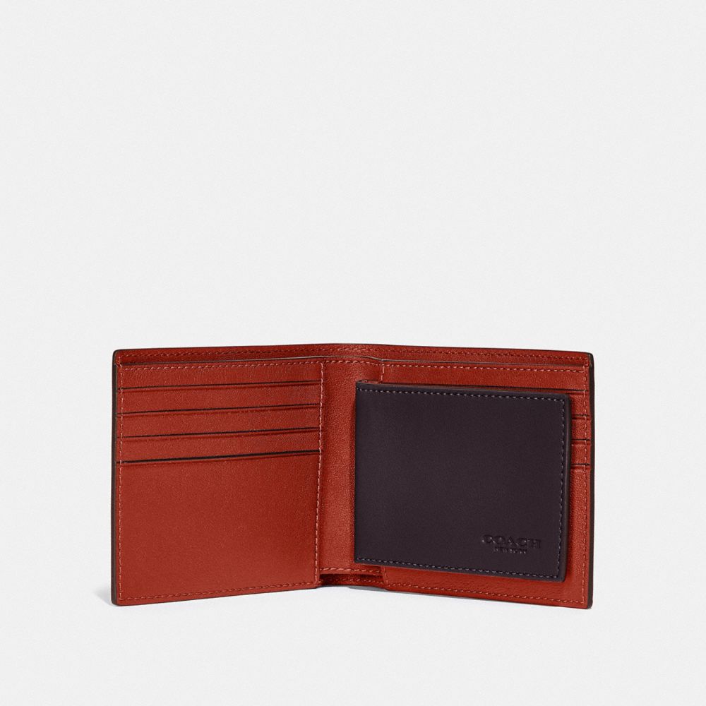 COACH®,3 In 1 Wallet In Colorblock,,Inside View,Top View