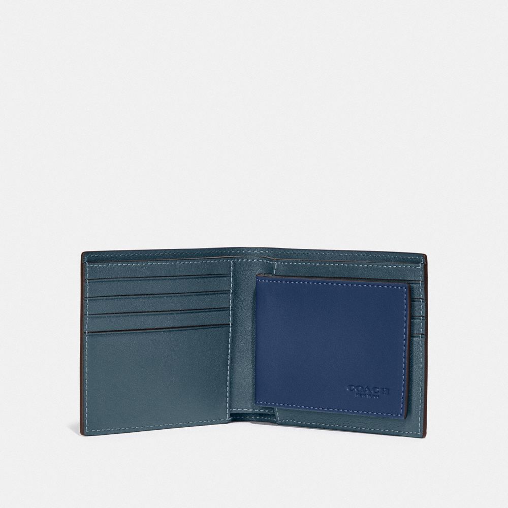 3 In 1 Wallet In Colorblock