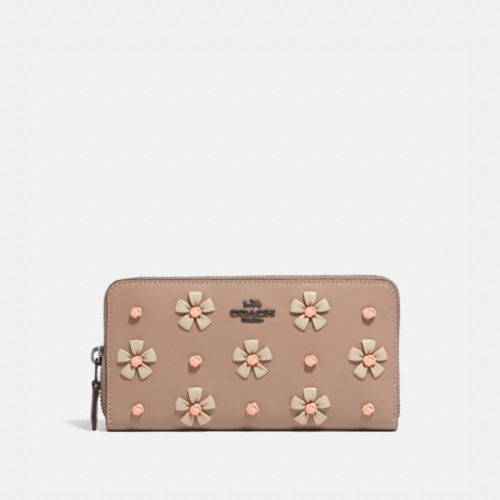 Coach best sale rose wallet