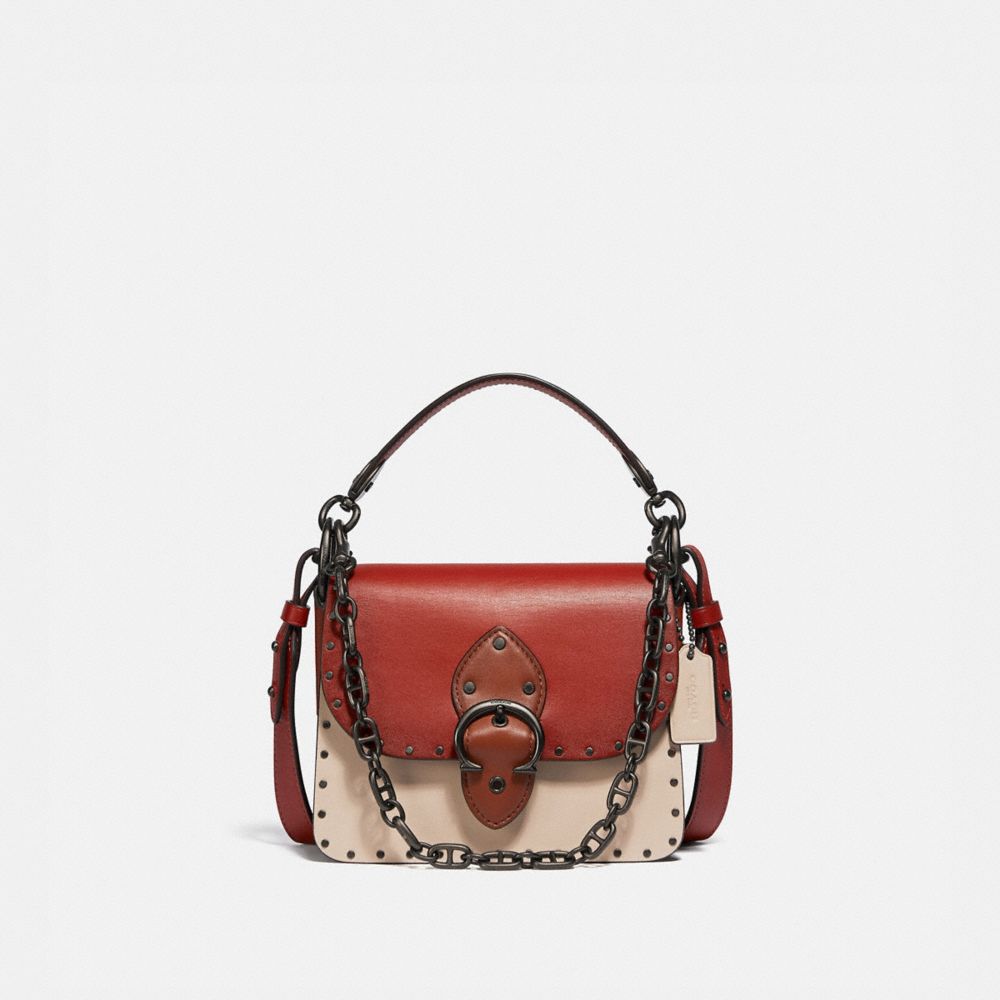 COACH Beat Shoulder Bag 18 In Colorblock With Rivets