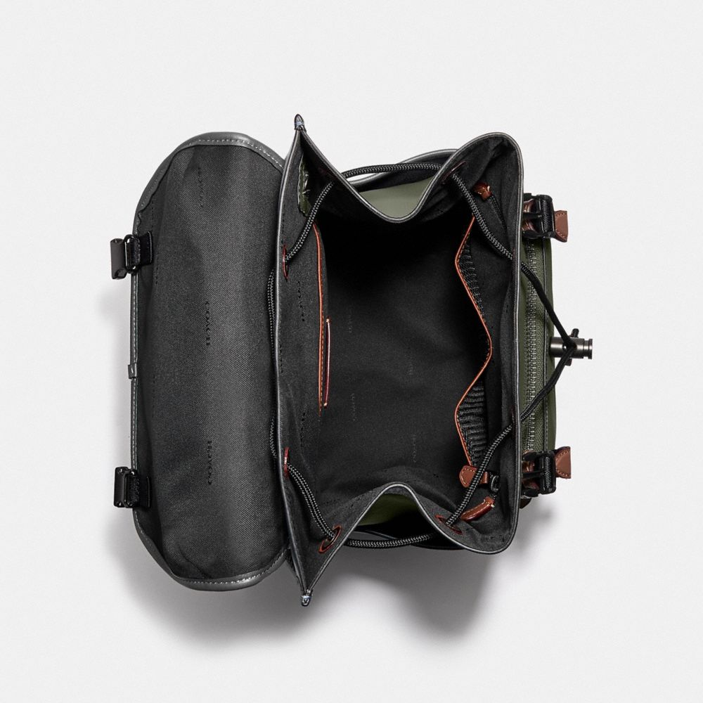 League Flap Backpack In Colorblock