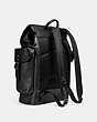 COACH®,HITCH BACKPACK,Sport calf leather,Large,Black Copper/Black,Angle View