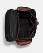 COACH®,HITCH BACKPACK,Sport calf leather,Large,Wine,Inside View,Top View