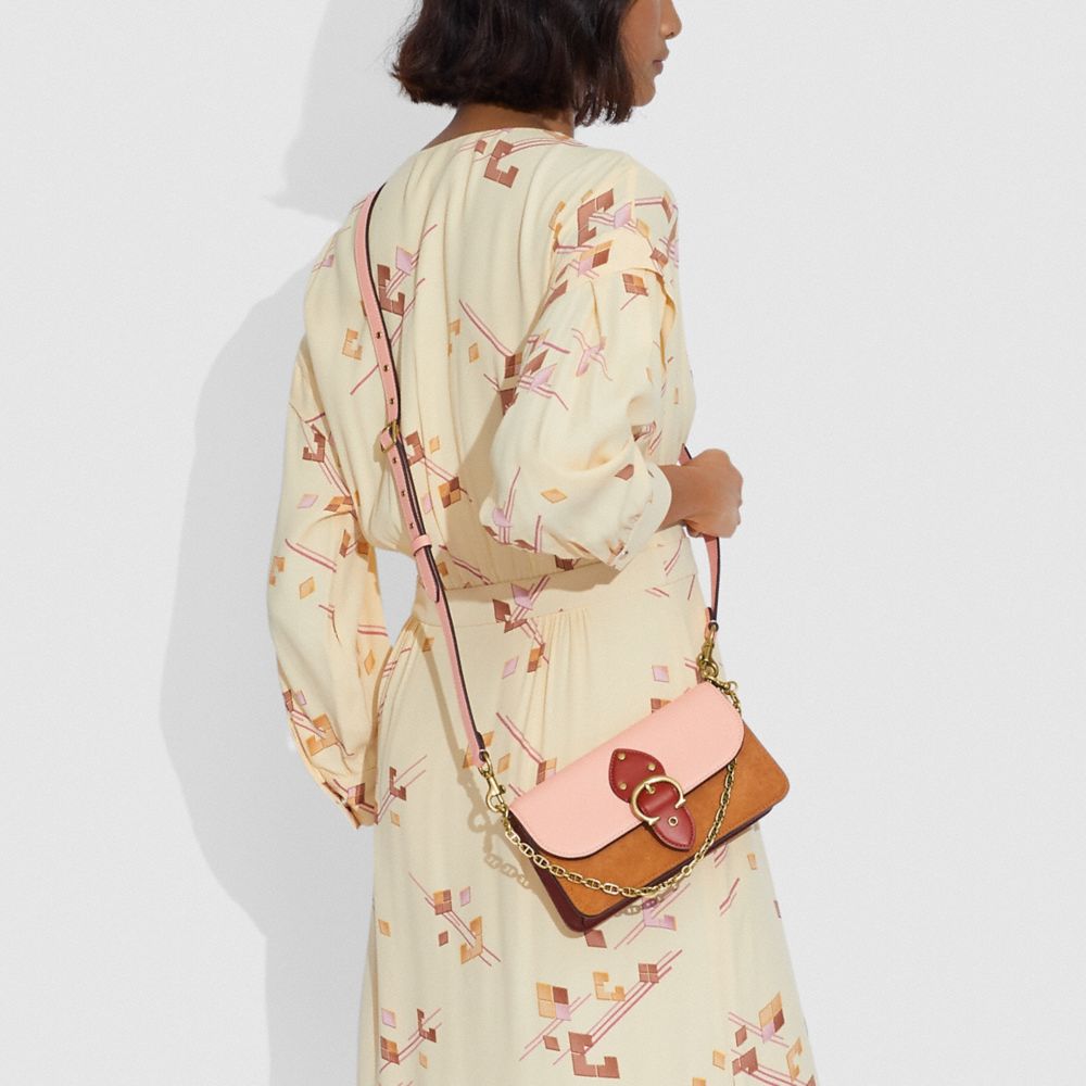 Beat Crossbody Clutch In Colorblock