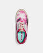 COACH®,CITYSOLE SKATE SNEAKER,canvas,Bold Pink,Inside View,Top View