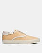 COACH®,CITYSOLE SKATE SNEAKER,Straw,Natural,Angle View