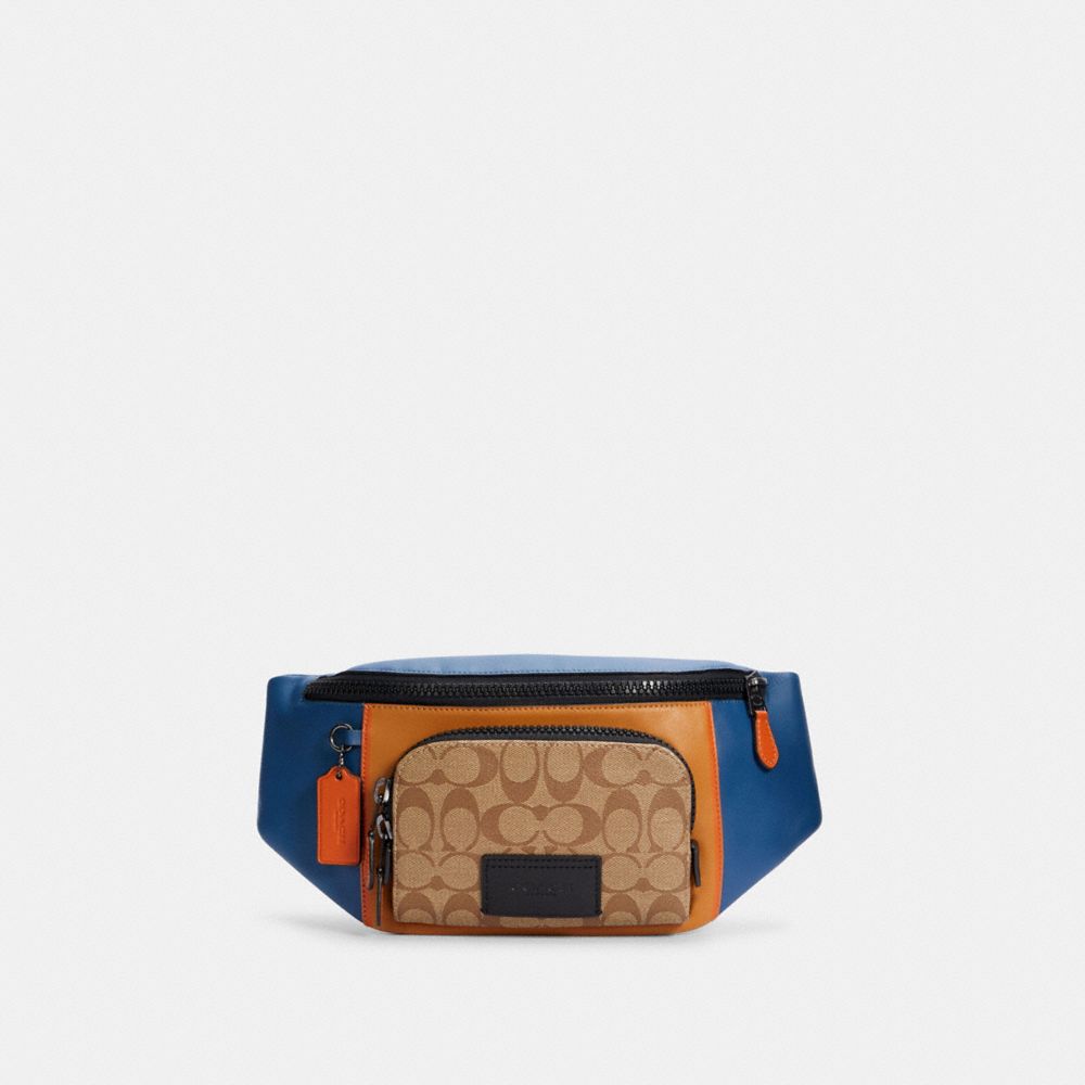 COACH Outlet Track Belt Bag In Colorblock Signature Canvas