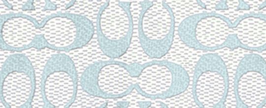 COACH®,Textured Signature Print Silk Square Scarf,Silk,Square,Color Block,Casual,