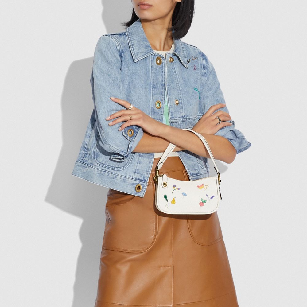 Swinger Bag 20 With Garden Embroidery