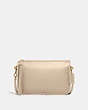 COACH®,QUINN CROSSBODY,Smooth Leather,Medium,Brass/Ivory,Front View
