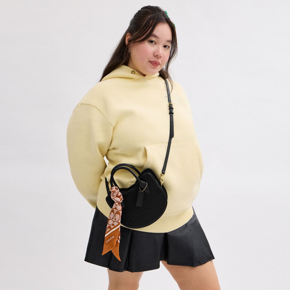 COACH®,ヴィンテージ シグネチャー プリント シルク スキニー スカーフ,ファッション雑貨,ﾊﾞｰﾆｯｼｭﾄﾞ ｱﾝﾊﾞｰ