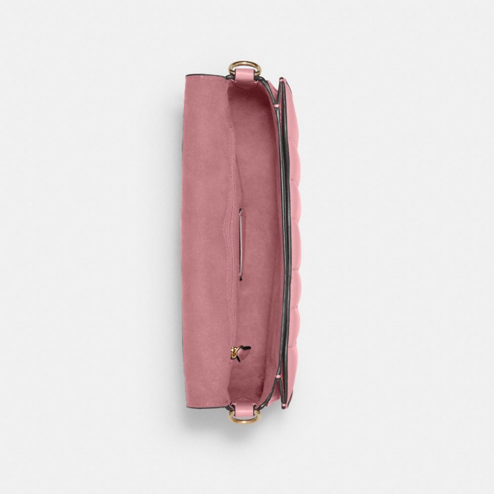 COACH®,Georgie Shoulder Bag With Puffy Quilting,,Inside View,Top View