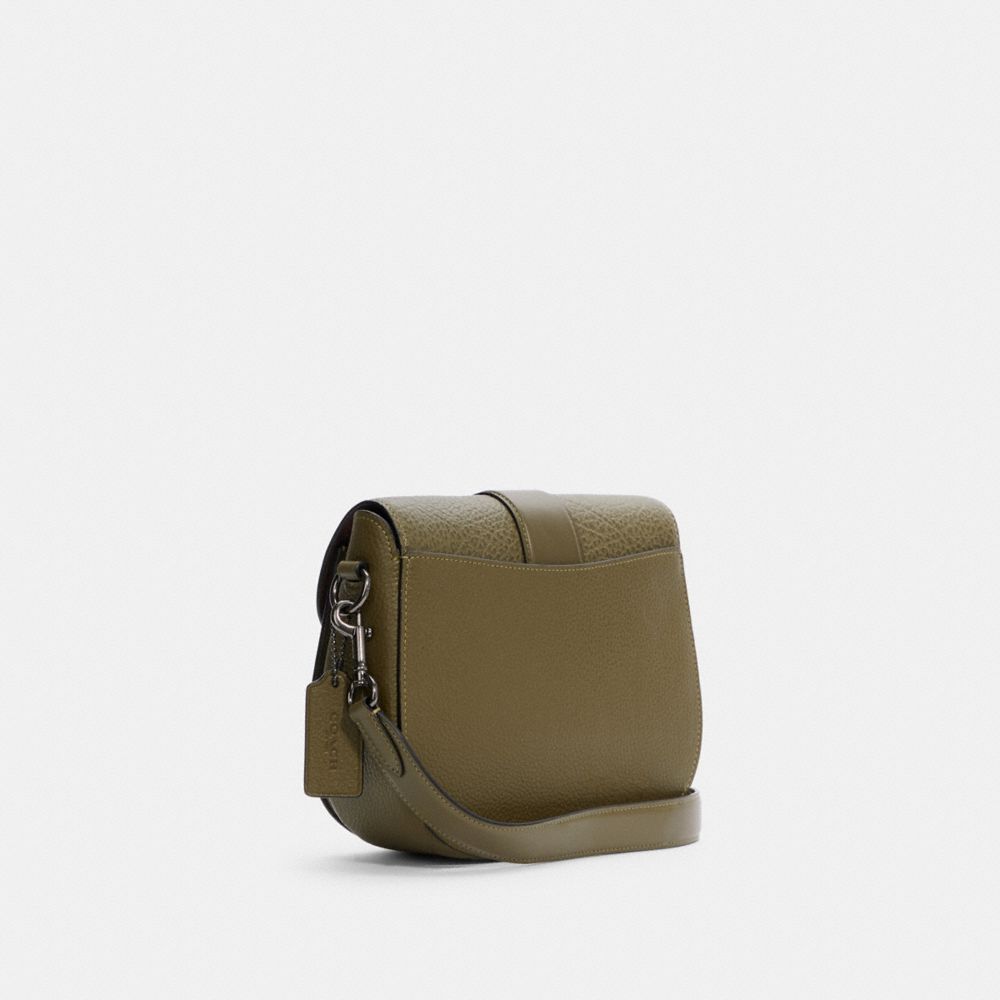 COACH®,Georgie Saddle Bag,,Angle View