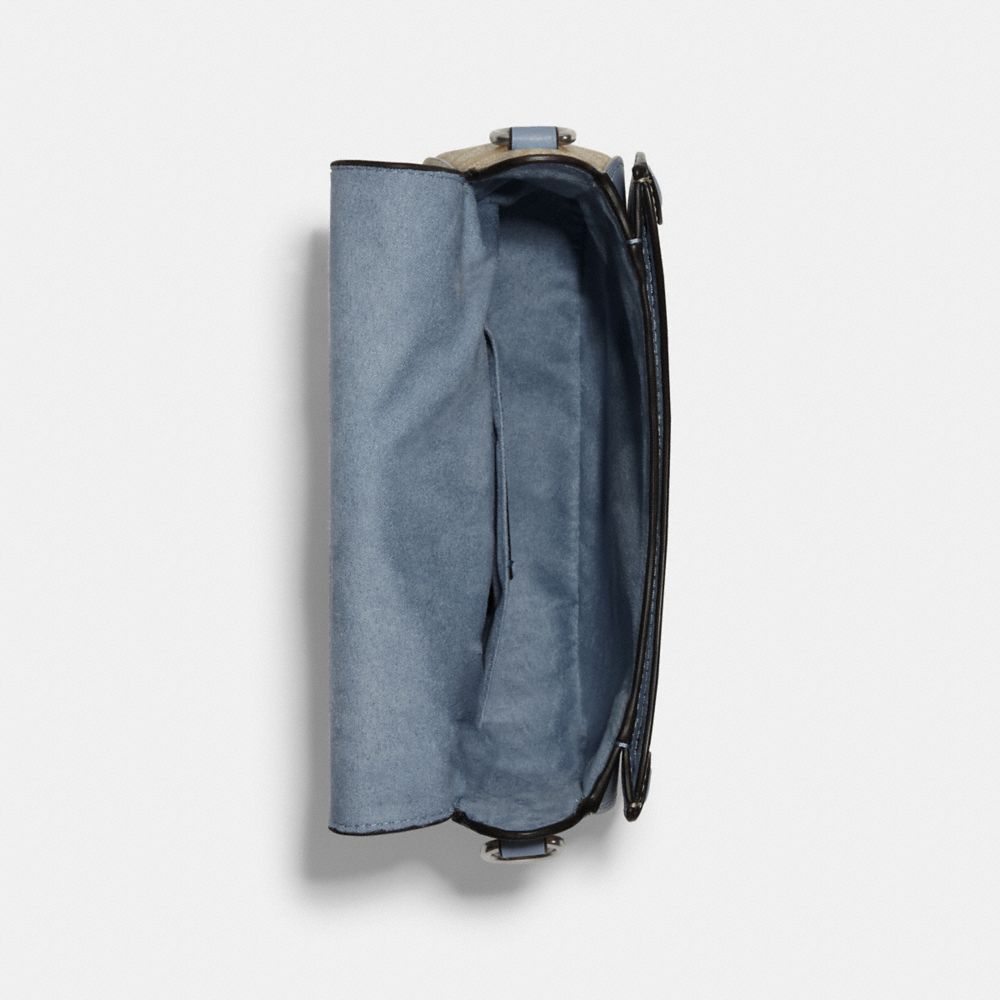 Georgie Saddle Bag In Signature Canvas