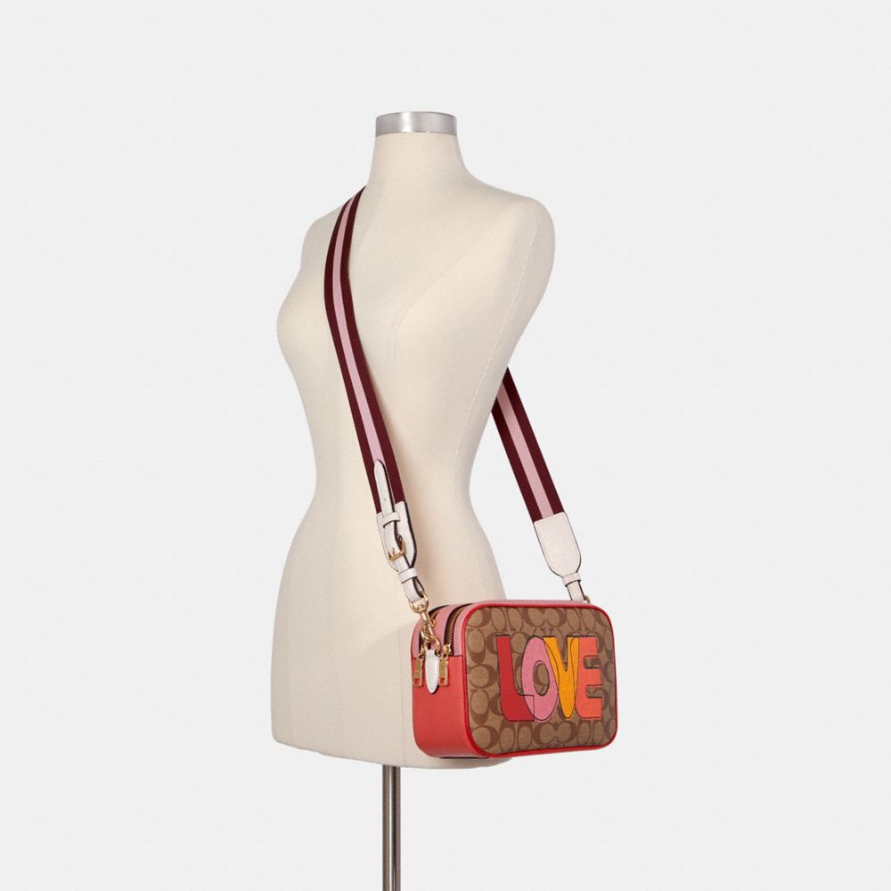 Jes crossbody in signature canvas sale