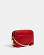 COACH®,JES CROSSBODY WITH QUILTING,Small,Gold/1941 Red,Angle View