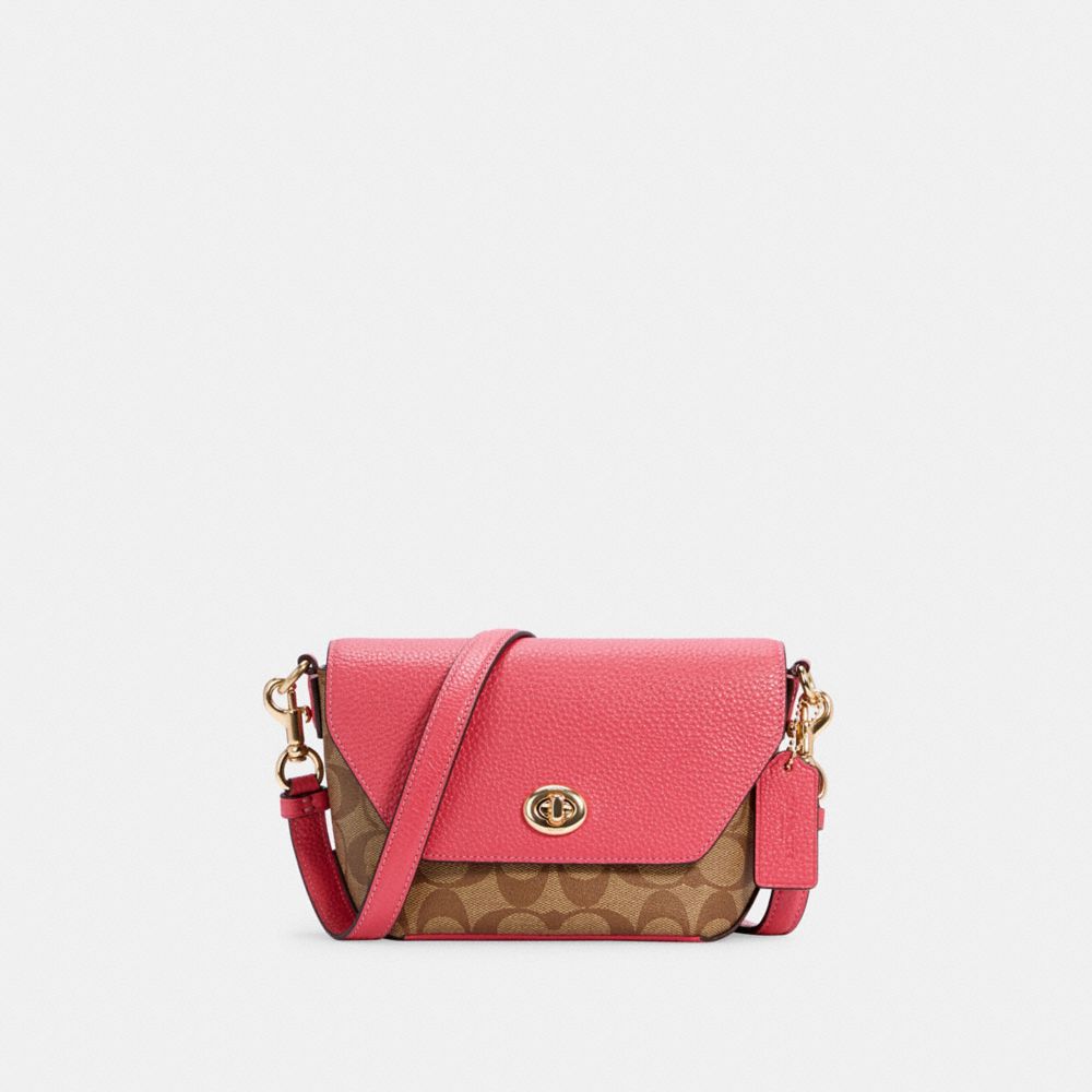 Coach Karlee Crossbody In Signature Canvas