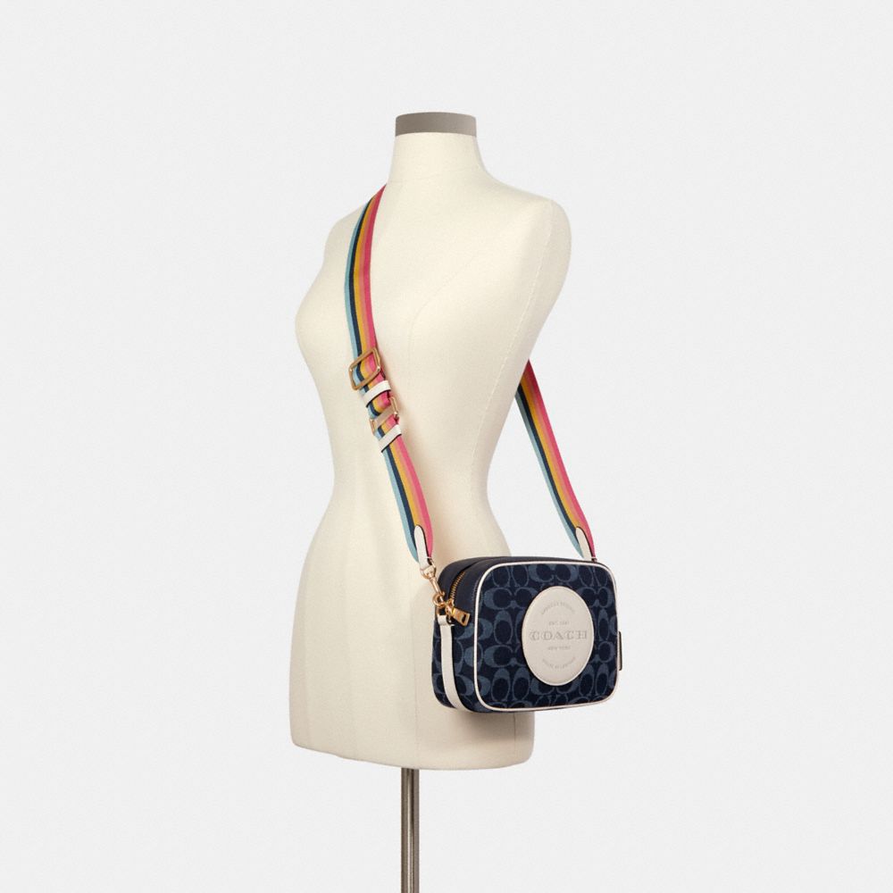 Dempsey Camera Bag In Signature Jacquard With Patch