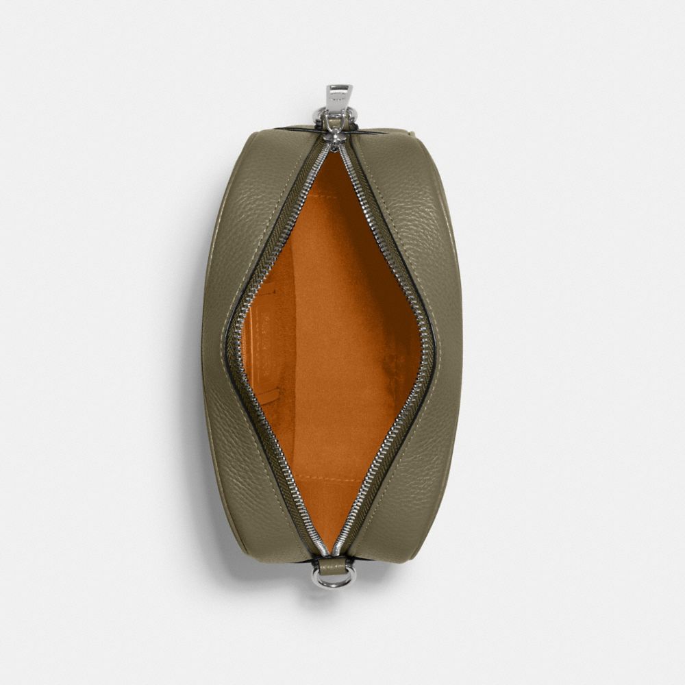 COACH®,Dempsey Camera Bag With Patch,,Inside View,Top View