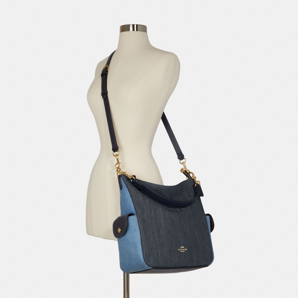 Coach denim cheap sutton crossbody