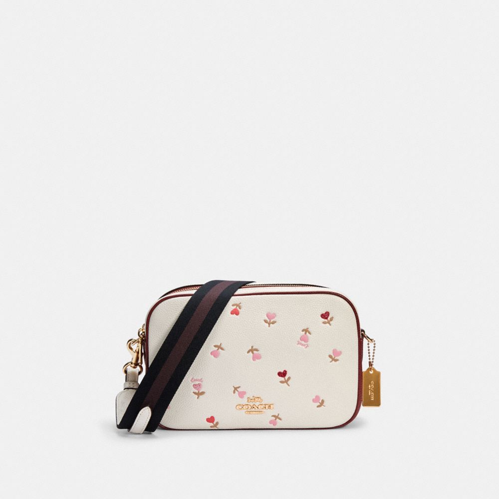 Coach flower print on sale purse