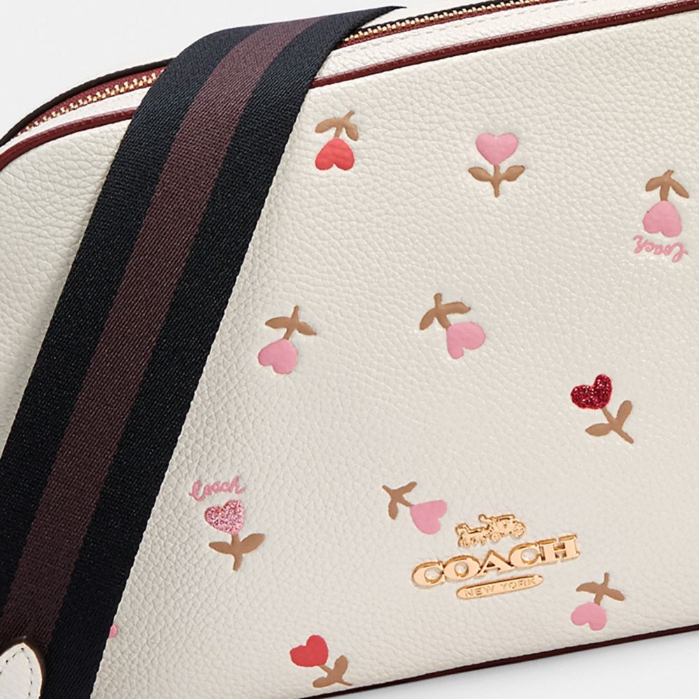 Coach Bennett Crossbody with Painted Floral Box Print, F91450