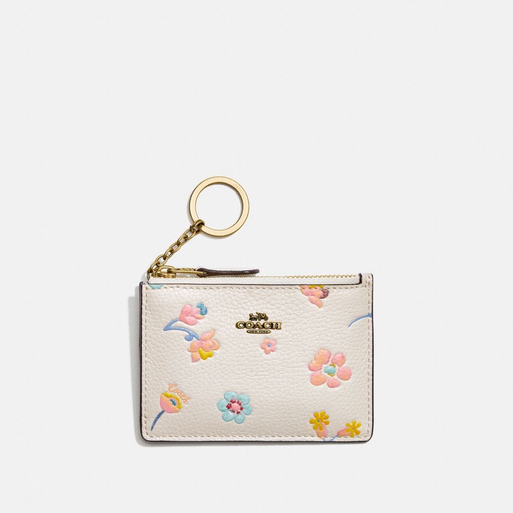 Coach Outlet Pencil Set with Badlands Floral Print - White