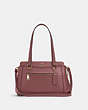 COACH®,KAILEY CARRYALL,Leather,Medium,Gold/Vintage Mauve,Front View