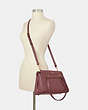 COACH®,KAILEY CARRYALL,Leather,Medium,Gold/Vintage Mauve,Alternate View