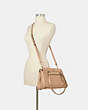 COACH®,KAILEY CARRYALL,Leather,Medium,Gold/Taupe,Alternate View