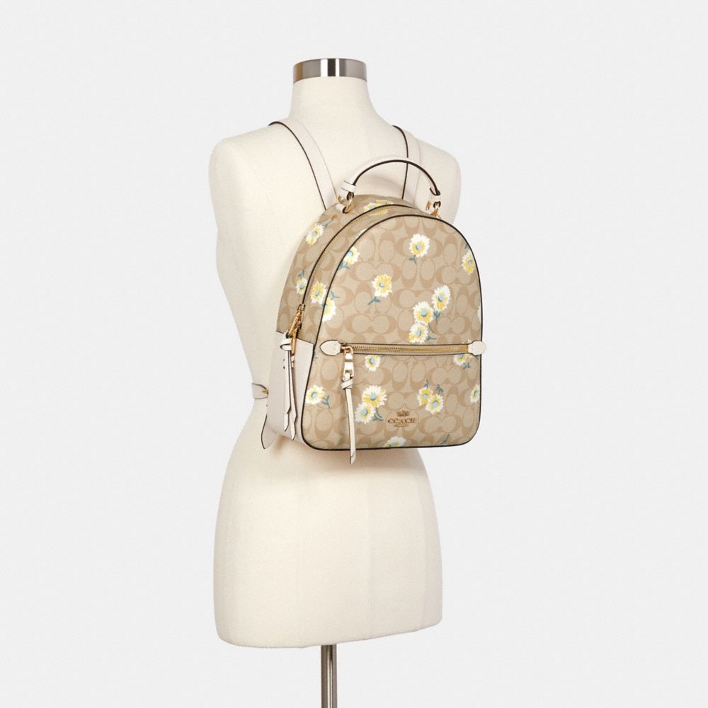 Coach backpack outlet with flowers