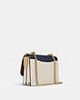 COACH®,KLARE CROSSBODY BAG IN COLORBLOCK,Leather,Medium,Im/Mustard Yellow Multi,Angle View