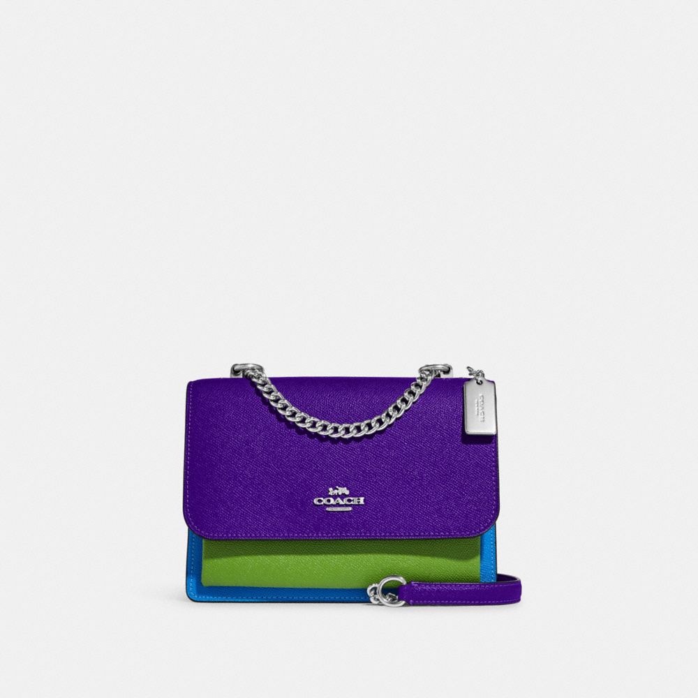 Color block coach bag sale