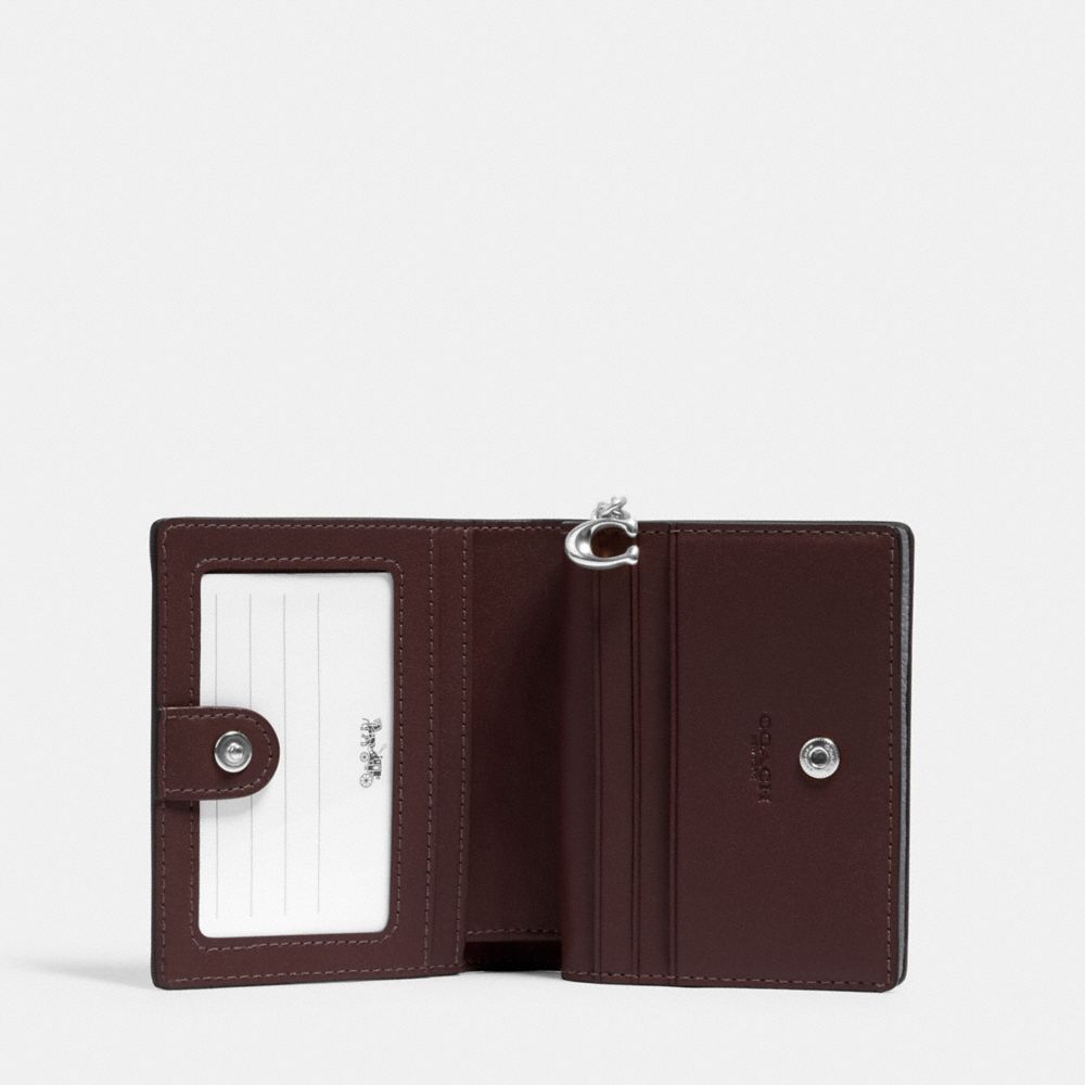 COACH®,スナップ ウォレット,ミニ財布(二つ折り&三つ折り),ｼﾙﾊﾞｰ/ｸﾞﾗﾅｲﾄ