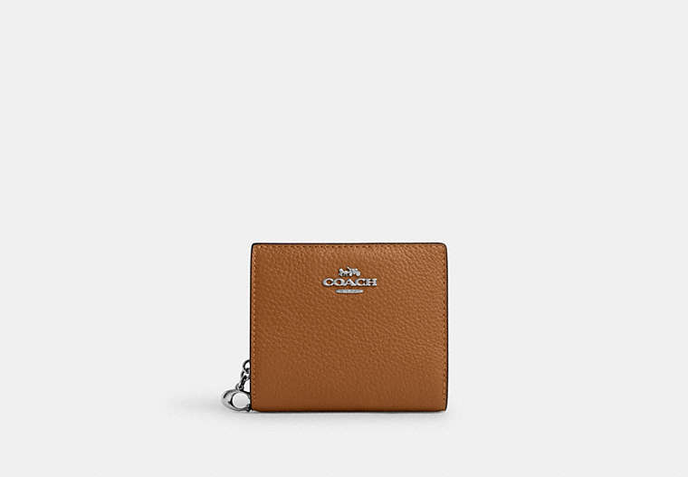 Coach Outlet Snap Wallet In Brown