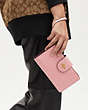 COACH®,PHONE WALLET,Leather,Gold/Light Blush,Detail View