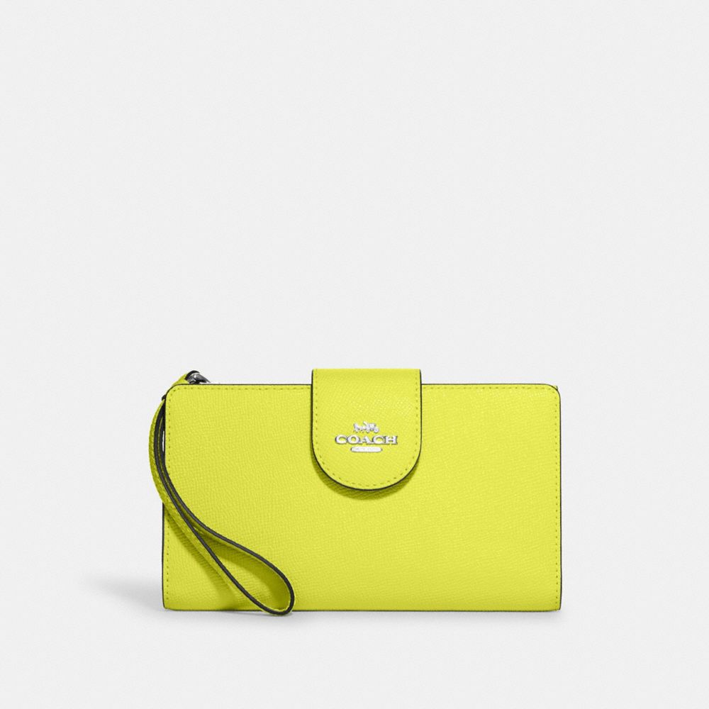 Coach Yellow Wallets for Women