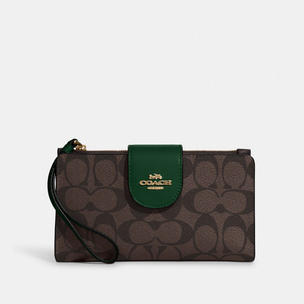 Coach cheap tech wristlet