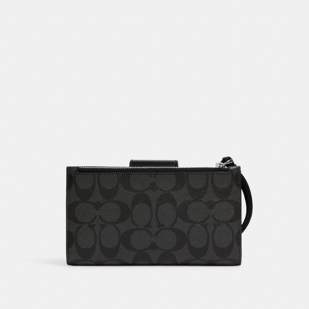 Phone Wallet In Colorblock Signature Canvas COACH Outlet