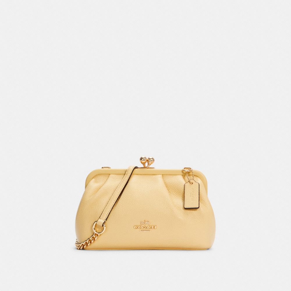 COACH®,Nora Kisslock Crossbody,,Front View