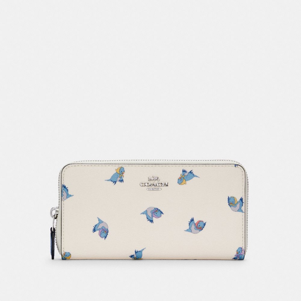 COACH®  Disney X Coach Accordion Zip Wallet With Walt Disney