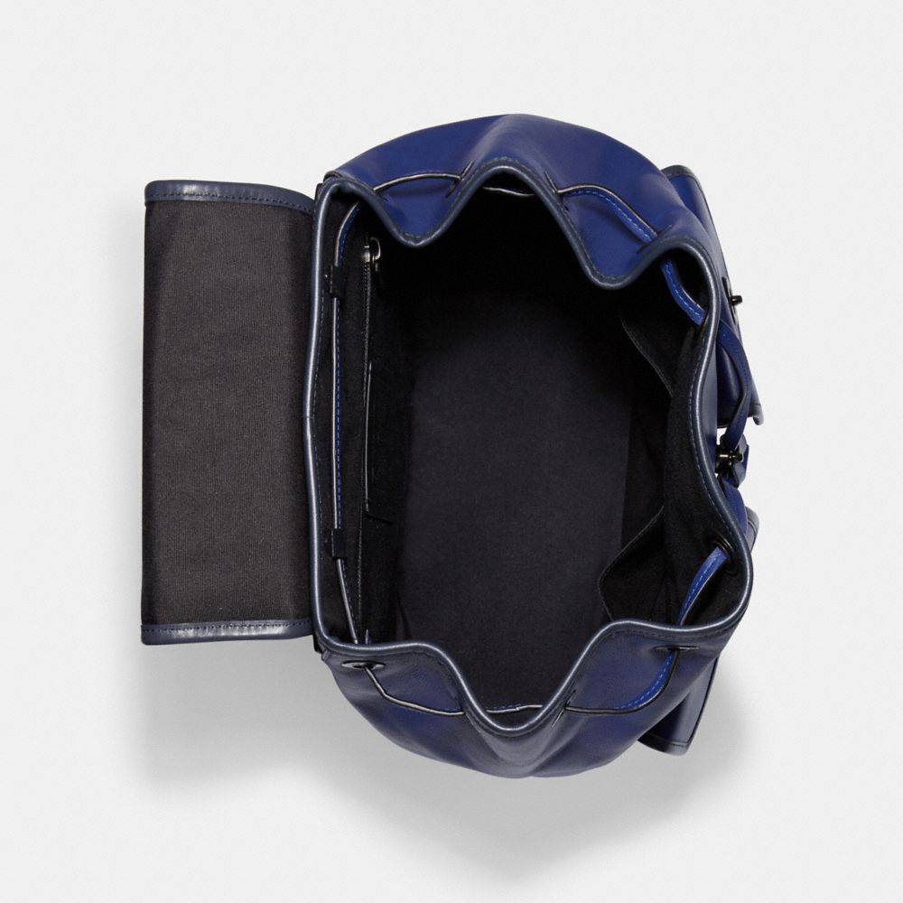 COACH®,Heritage Backpack,,Inside View,Top View