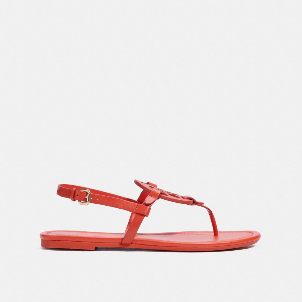 COACH®,Jaci Sandal,,Angle View